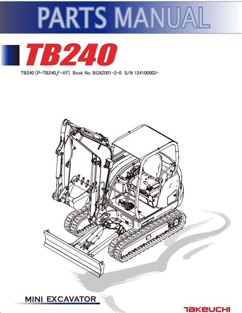 takeuchi tb240 mini excavator|takeuchi tb240 manual.